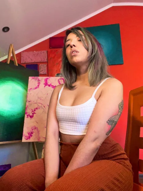 POV you on your knees