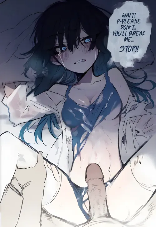 She's paying rent with her pussy