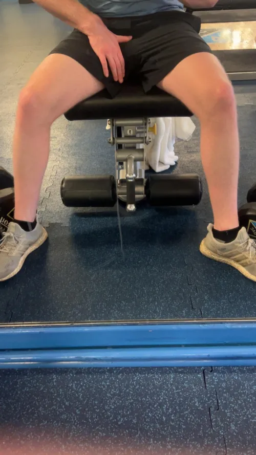 Something about the gym just makes me soooo horny