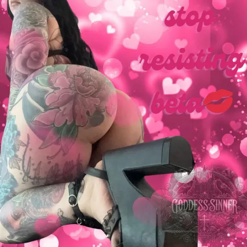 Stop resisting beta💋