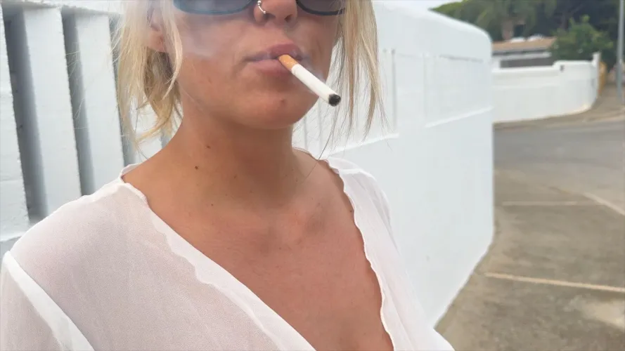 That smell after lighting it up