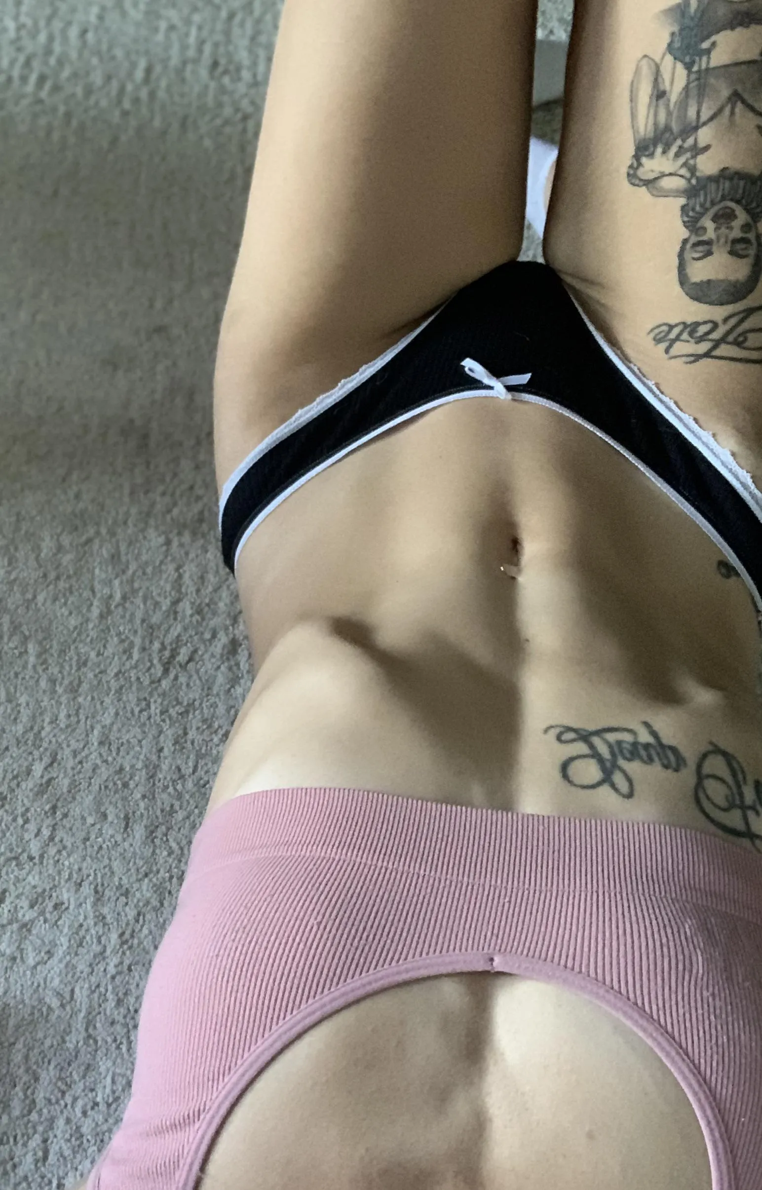 The best place to grab me is my waist