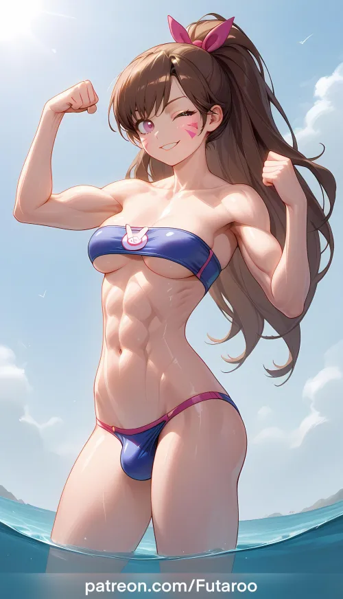 Worship the Petite Muscular Titan