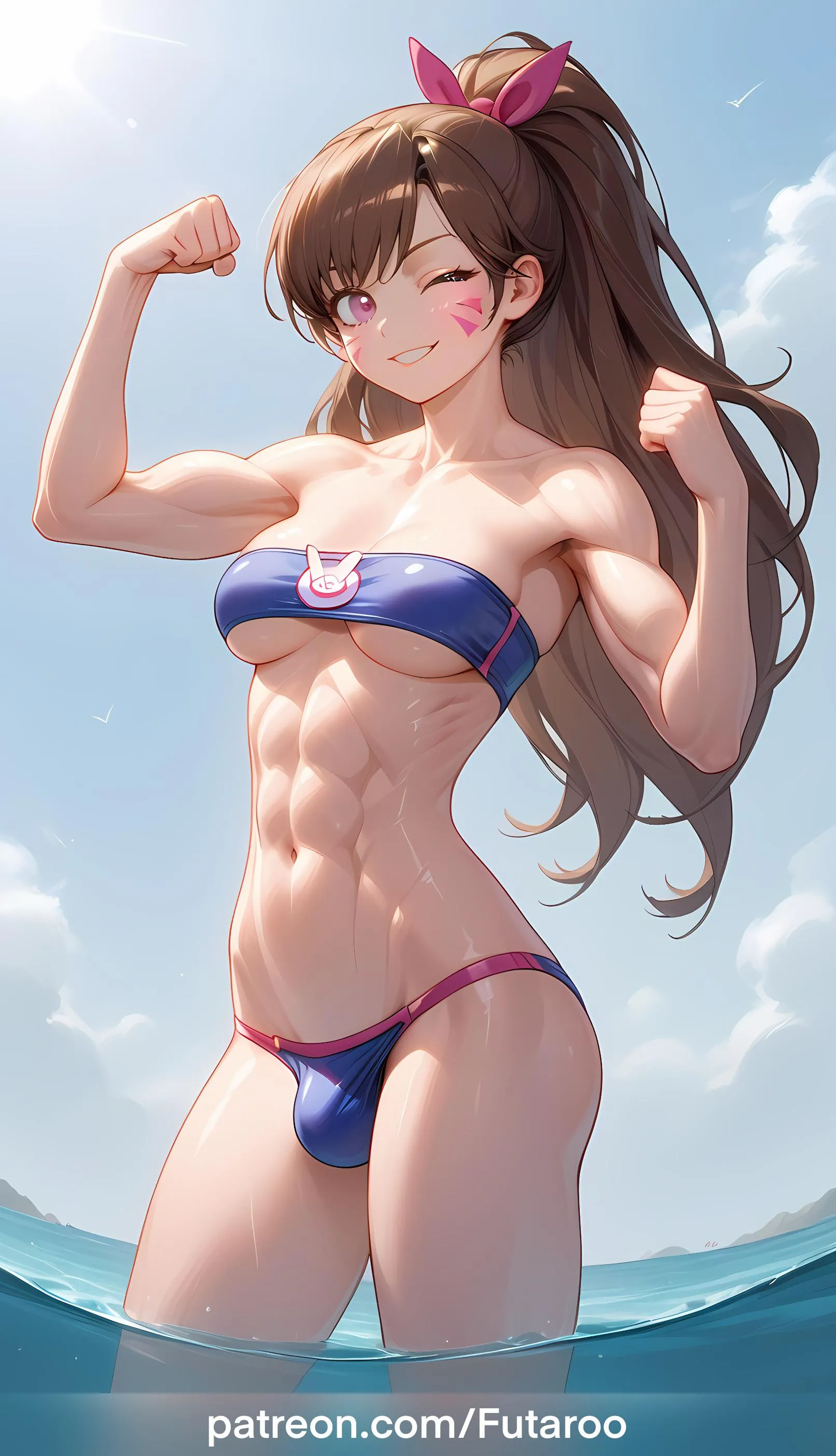 Worship the Petite Muscular Titan