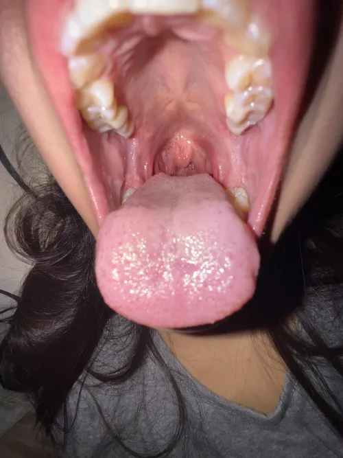 You're going to fall into my throat like when you threw yourself off the slide as a child