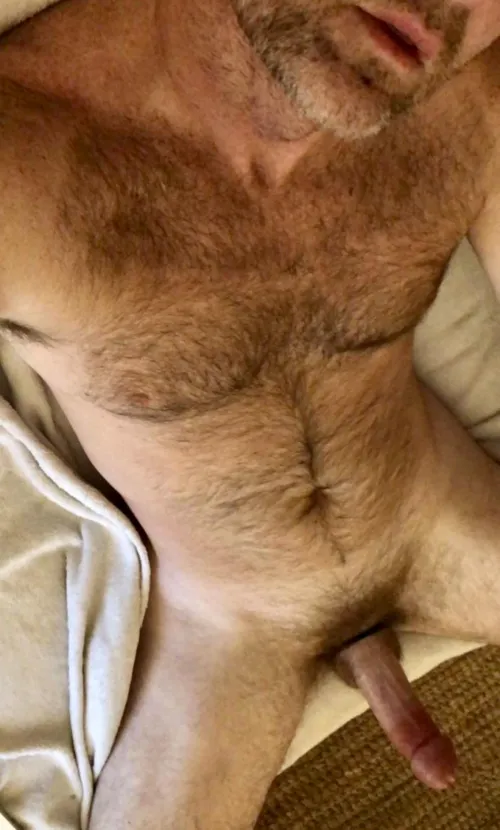 [46] Daddy is all alone on this big couch