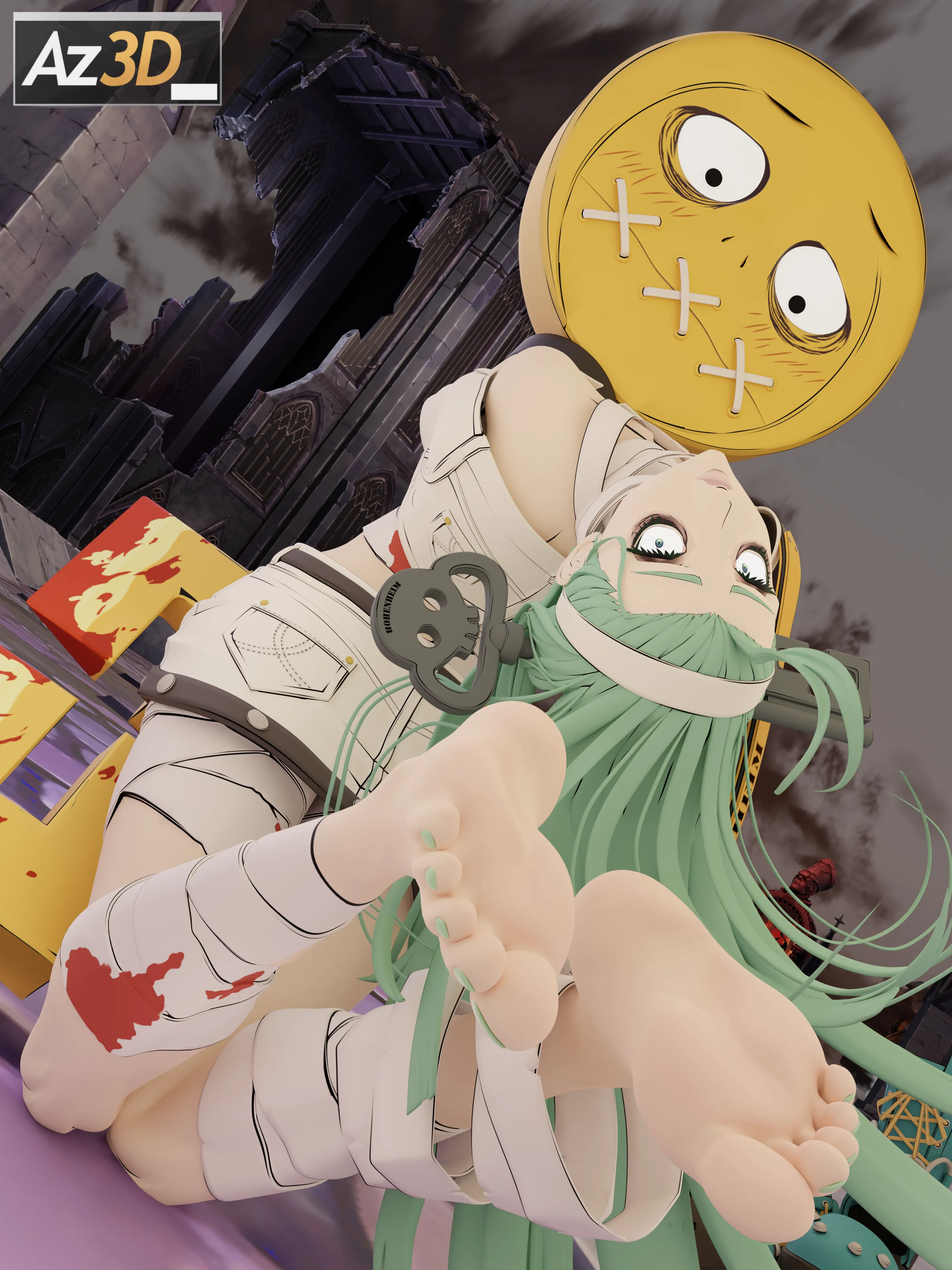 A.B.A [guilty gear] (by Az3D)