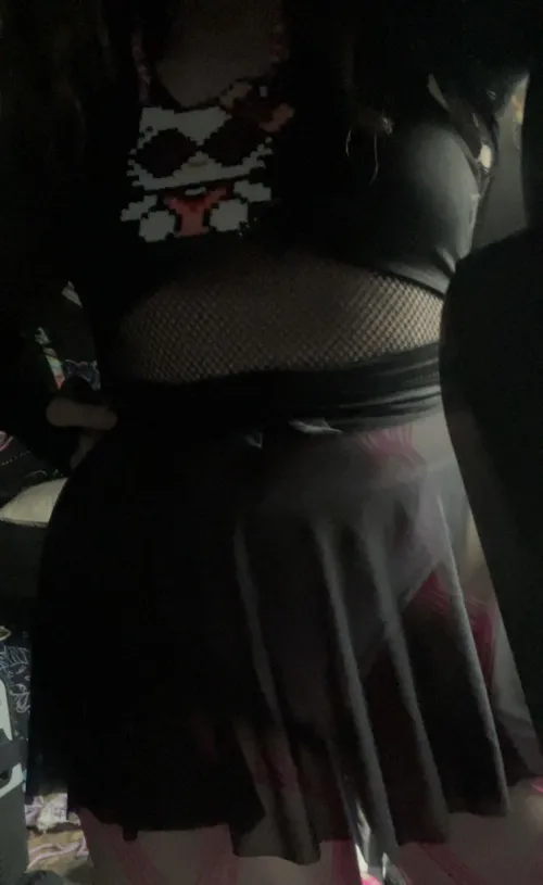 Bad pic but shaking ass and raging at Voyd dome was freeing 😈😝