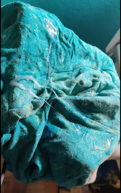 five years of teen cum. who wants a taste?