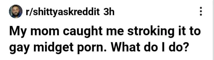 From the posting catalog of ZixGunZen. (Fuckin' pervert.) 🖕