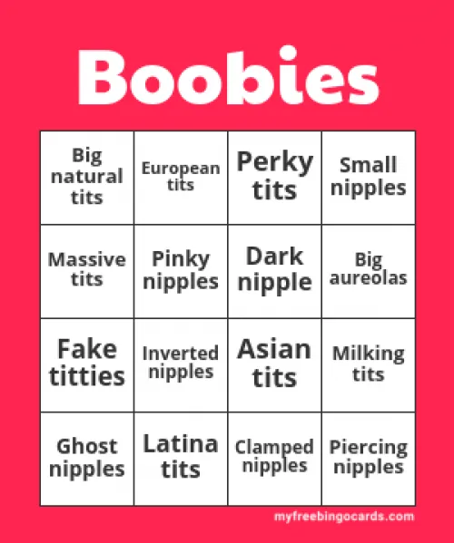 Help me to complete this (boob)ngo!!
