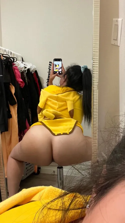 I want you to cream pie this big butt