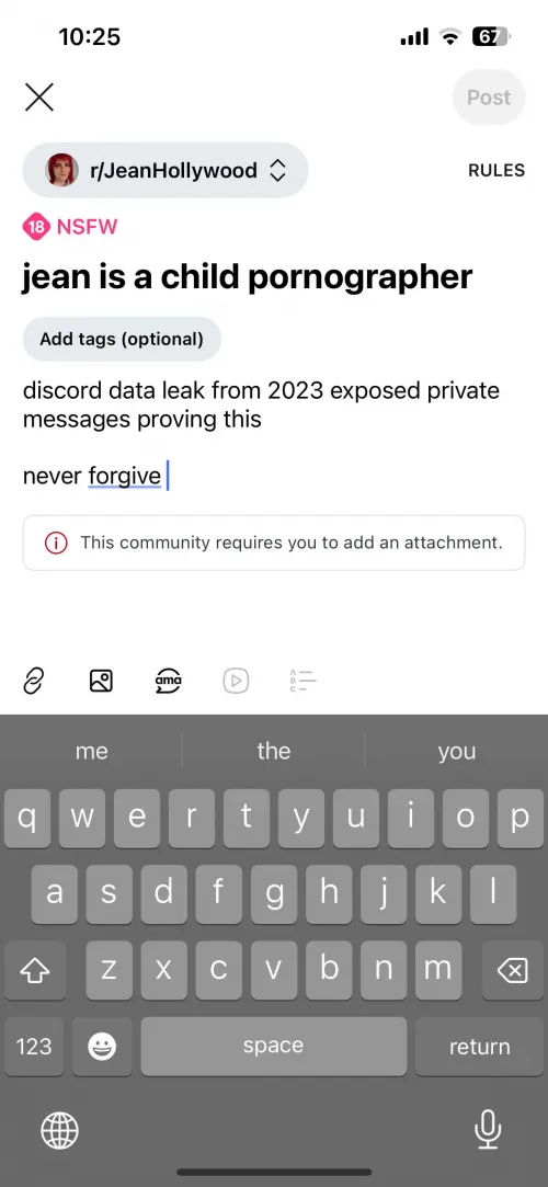 jean is a child pornographer