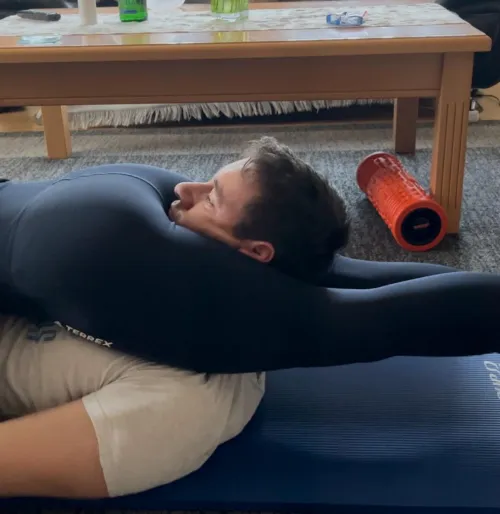 Judy‘s post-run headscissors