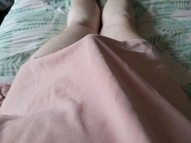 Need to do something about the little bulge in my pink dress