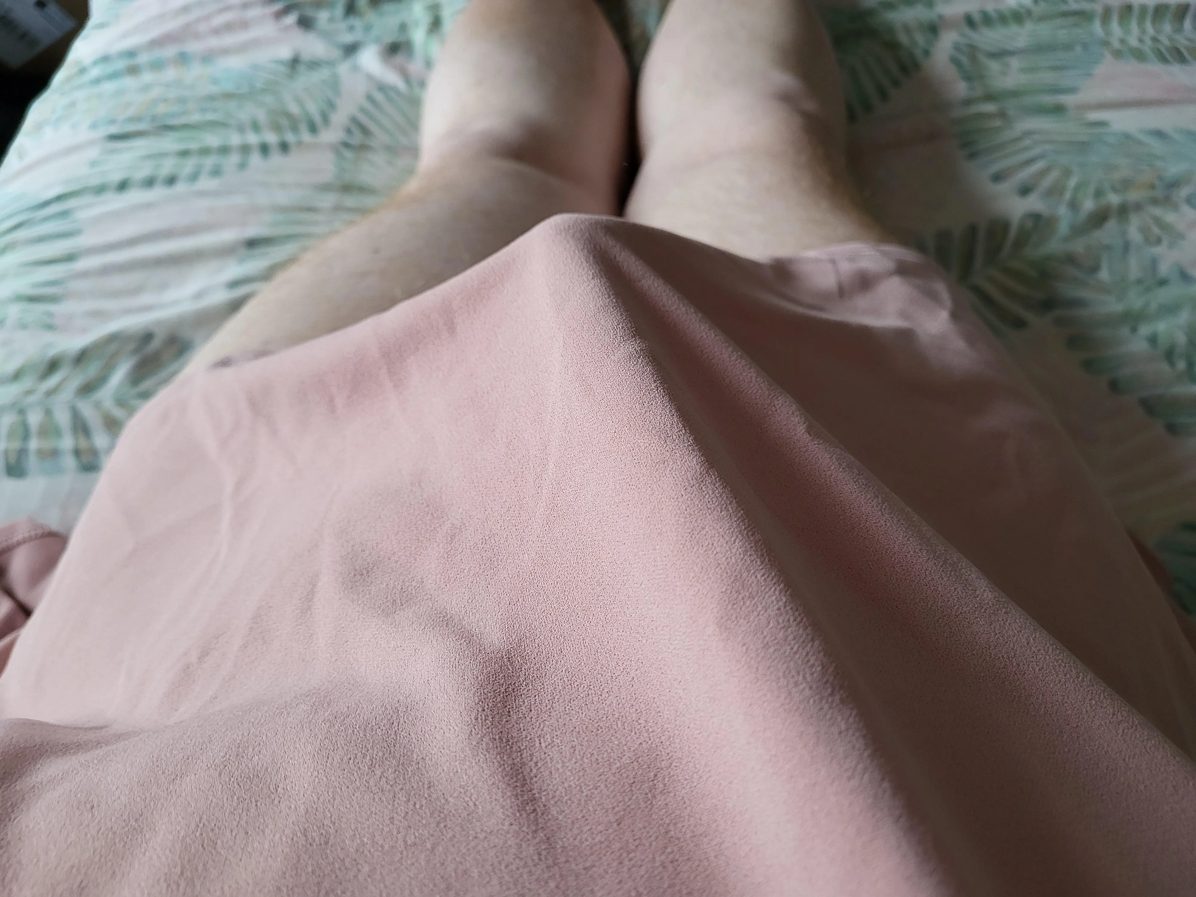 Need to do something about the little bulge in my pink dress