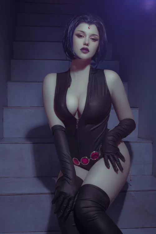 Raven [Teen Titans] (Win_Winry)