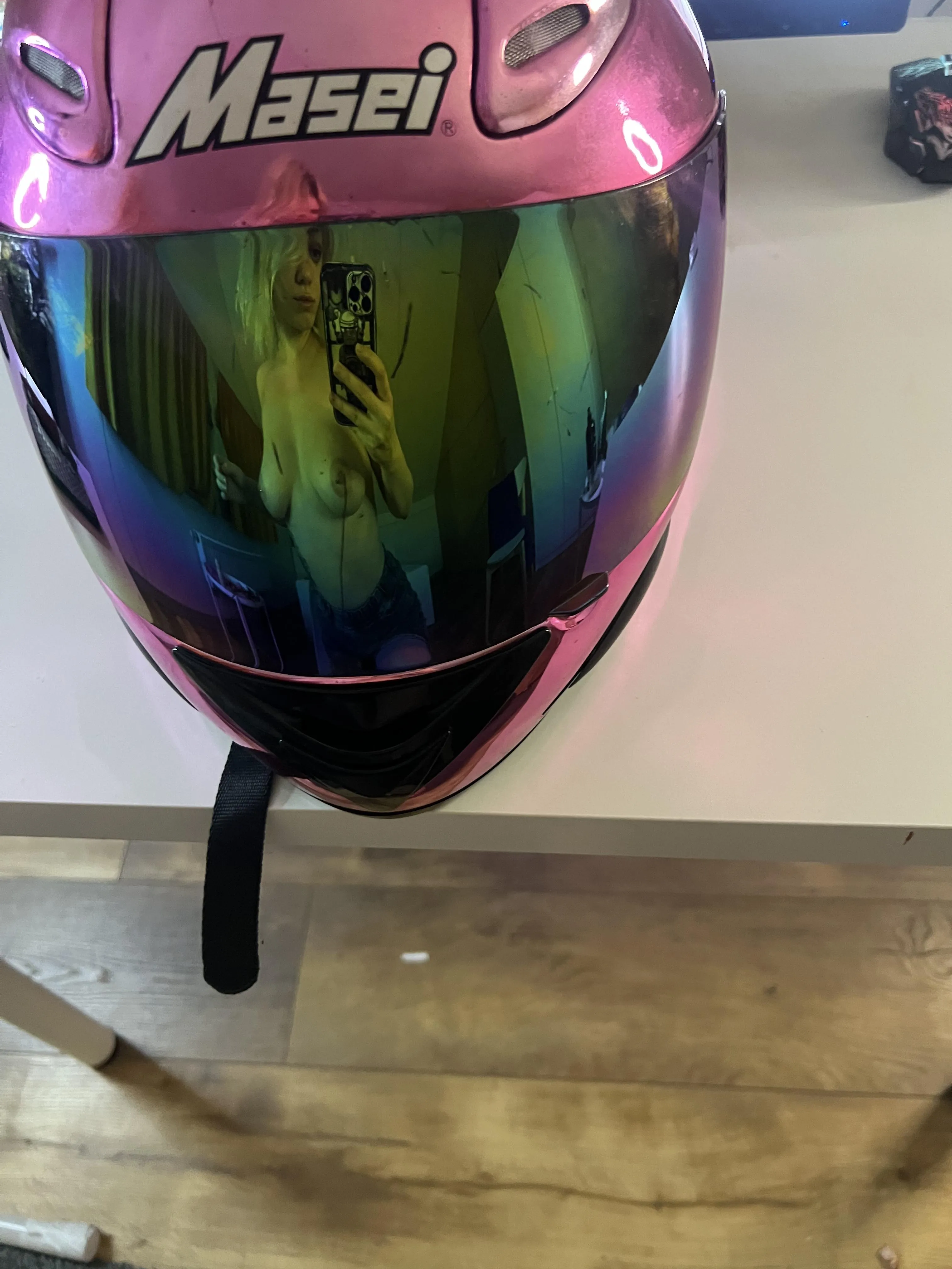 This helmet can be magical if you can see it