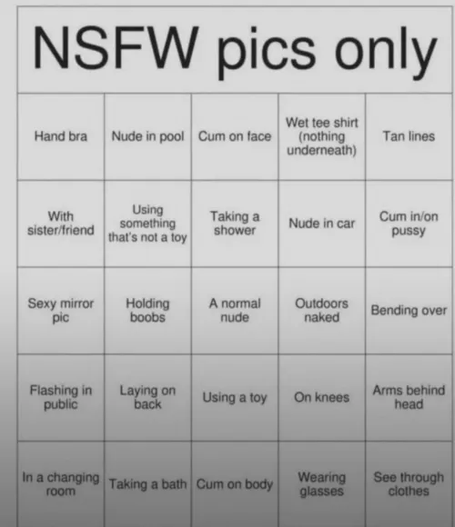 Wanna help my bingo ?