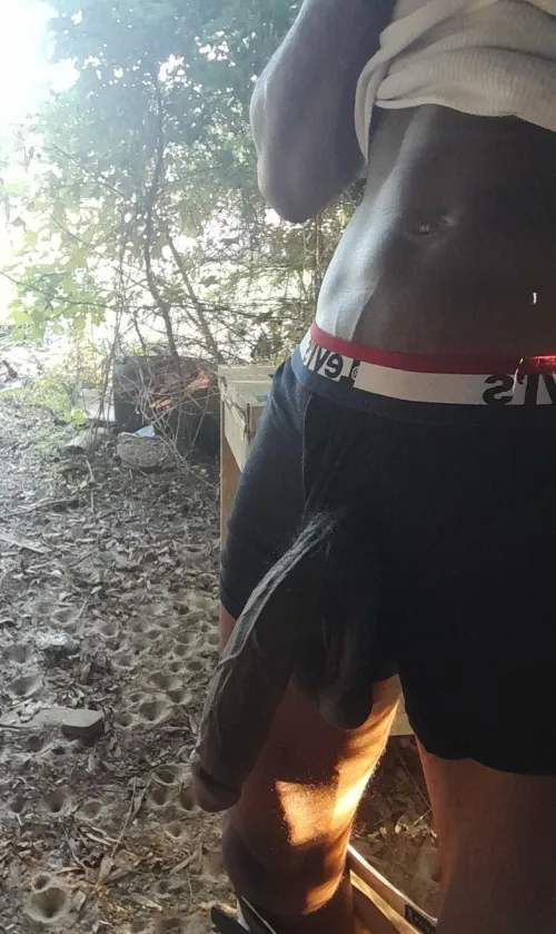 You wouldn't care if someone saw you getting plowed by a BBC on a trail, would you?