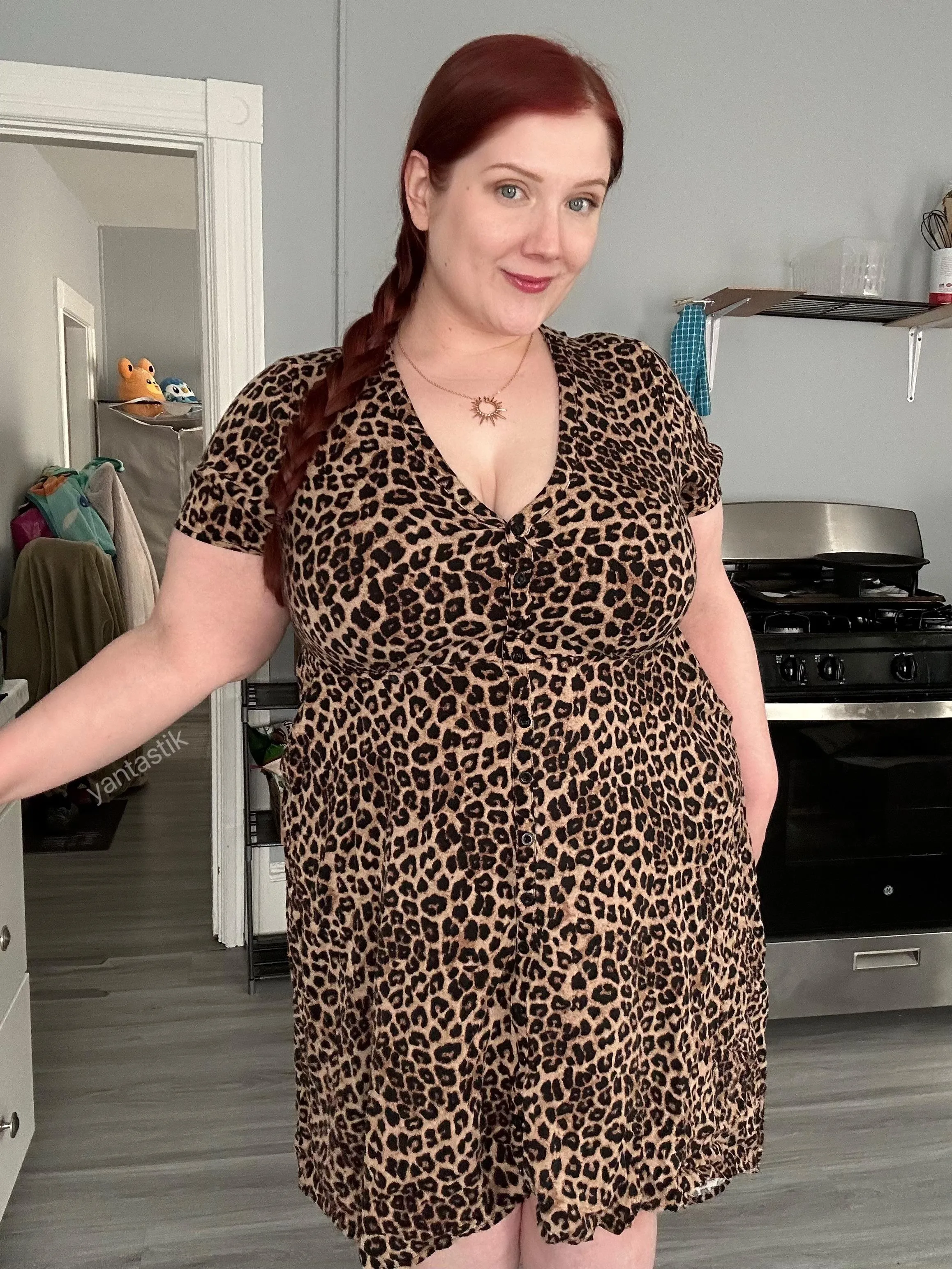 Animal print isn’t really my thing but I love this dress!