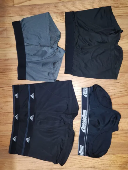 Any 2 pairs (size small) for $15. All 6 pairs for $30. (Free shipping; US only)