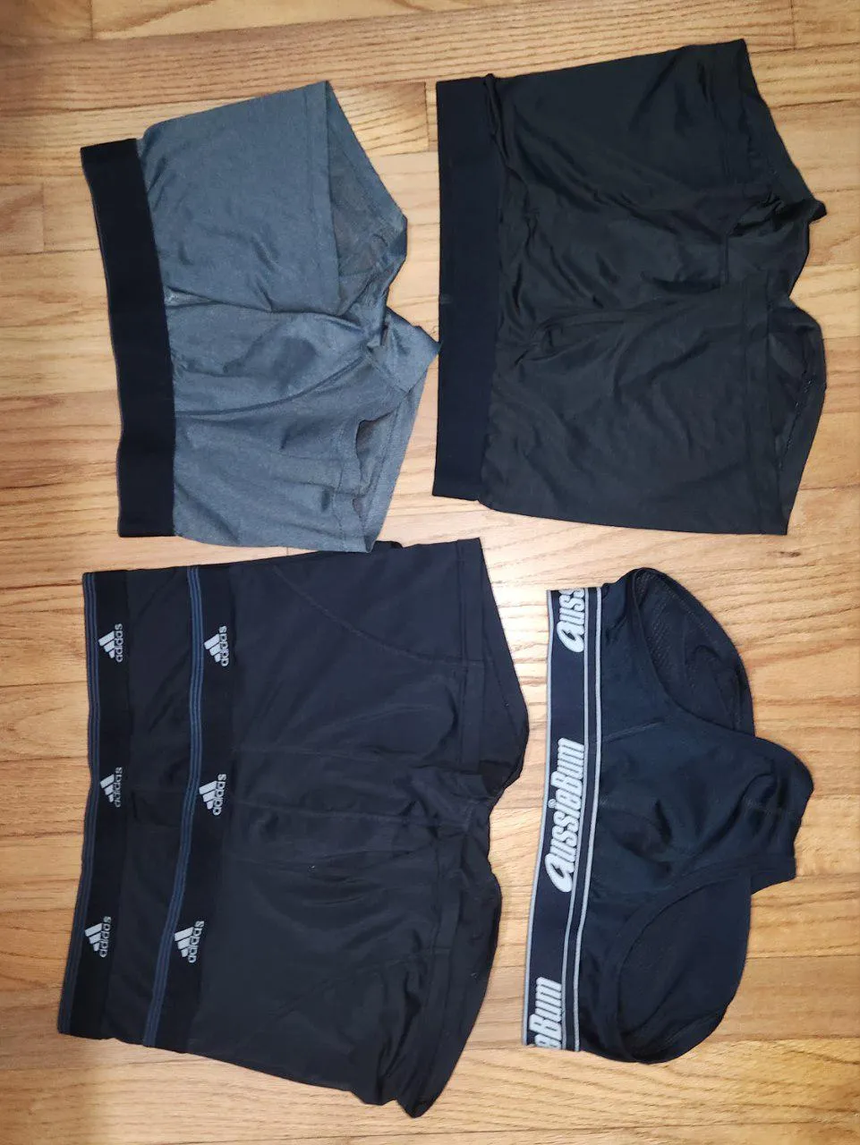 Any 2 pairs (size small) for $15. All 6 pairs for $30. (Free shipping; US only)