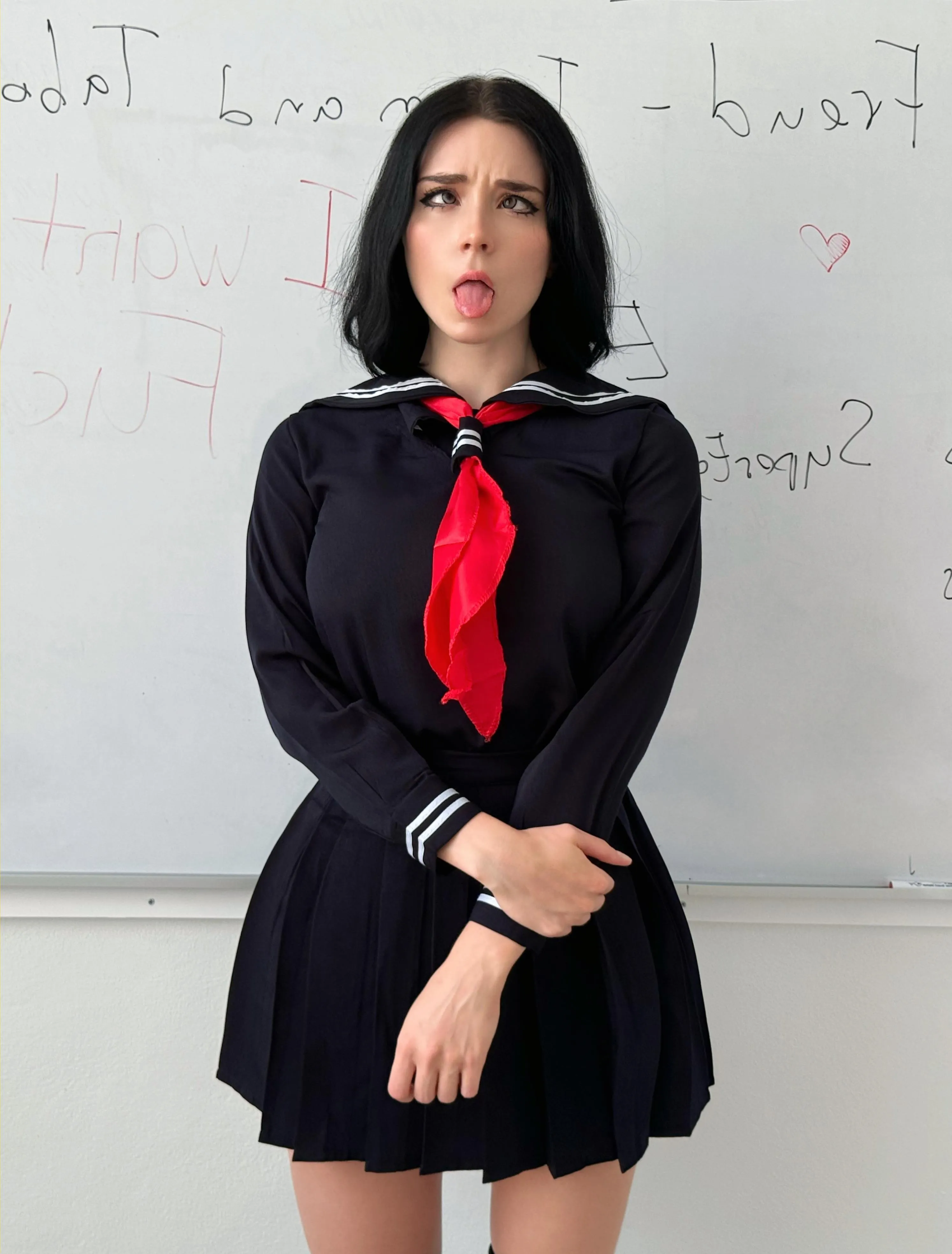 decorate my face with sperm