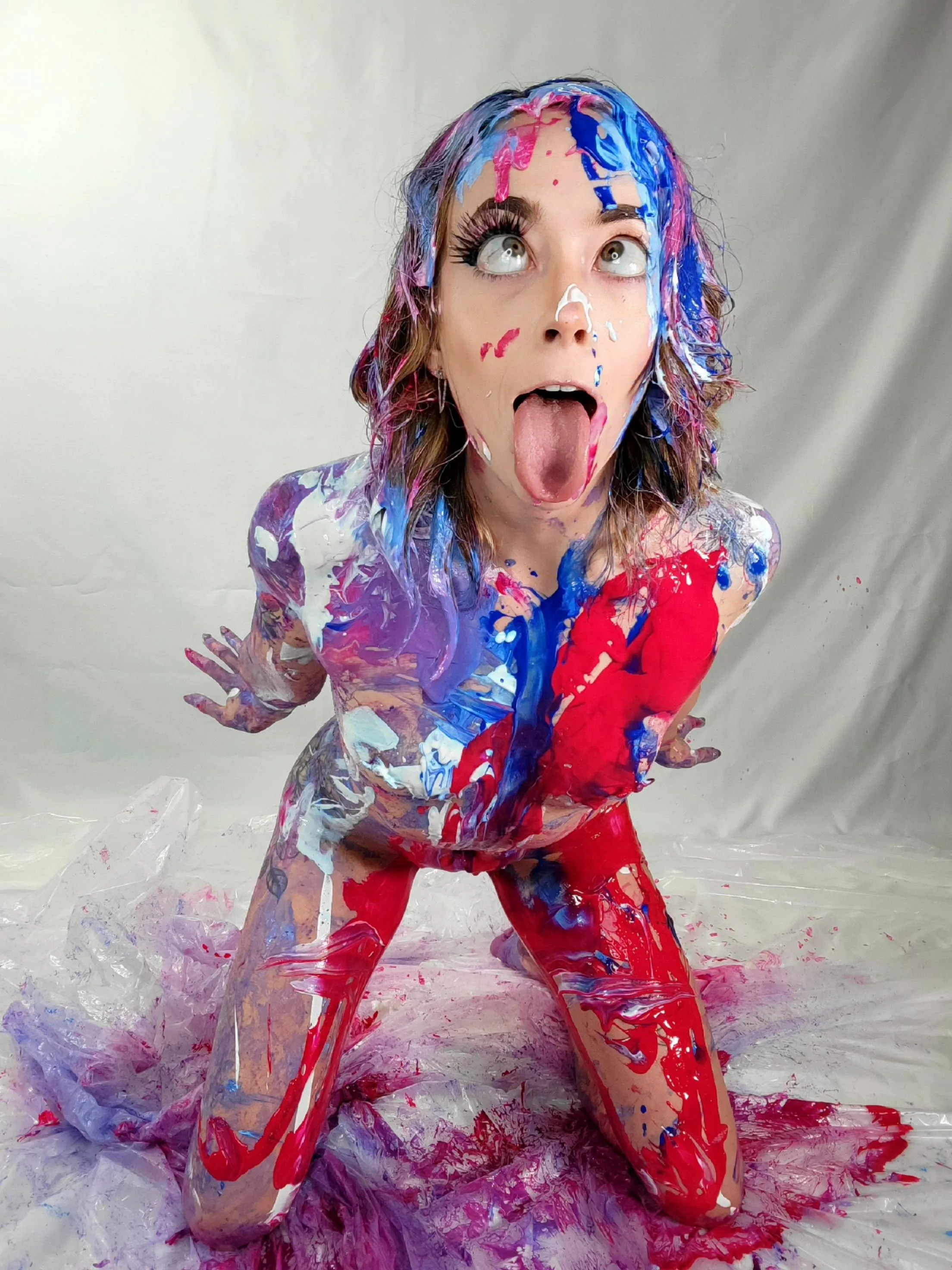 Finish painting my face please