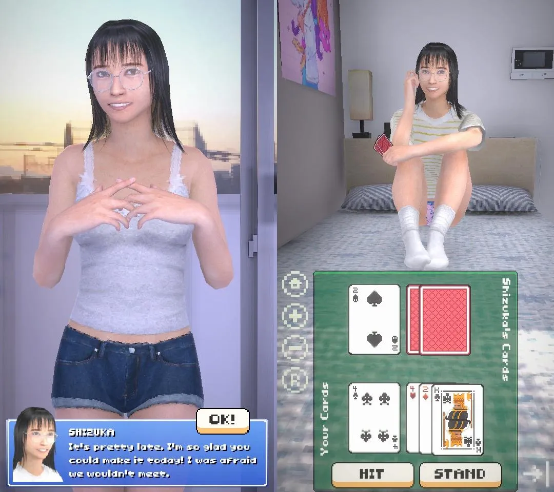 GF Strip Blackjack with Shizuka