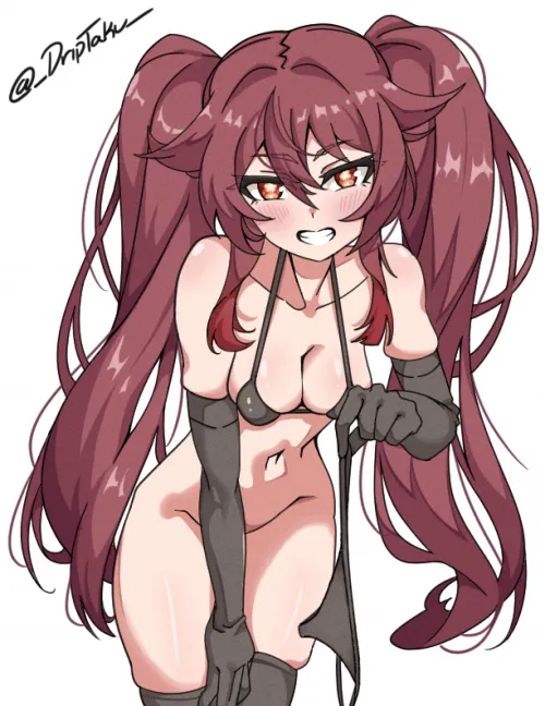 Hu Tao fanart (made by me)