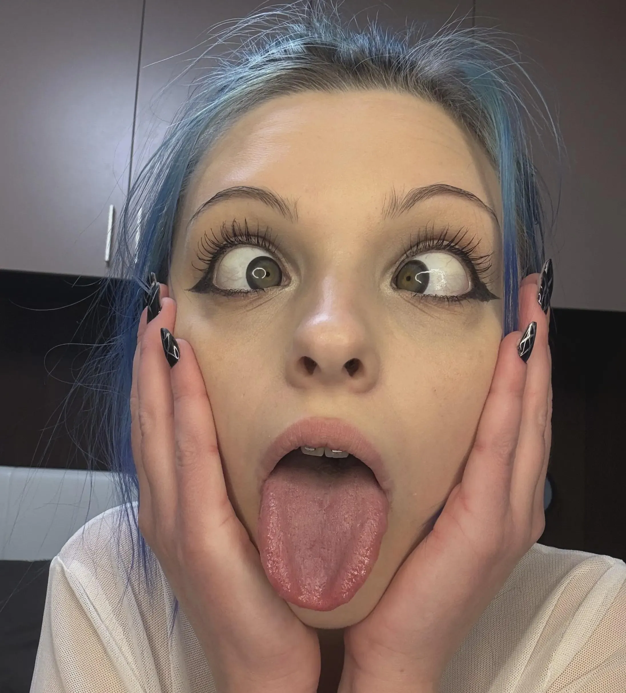 I'm such a naughty girl, ahegao