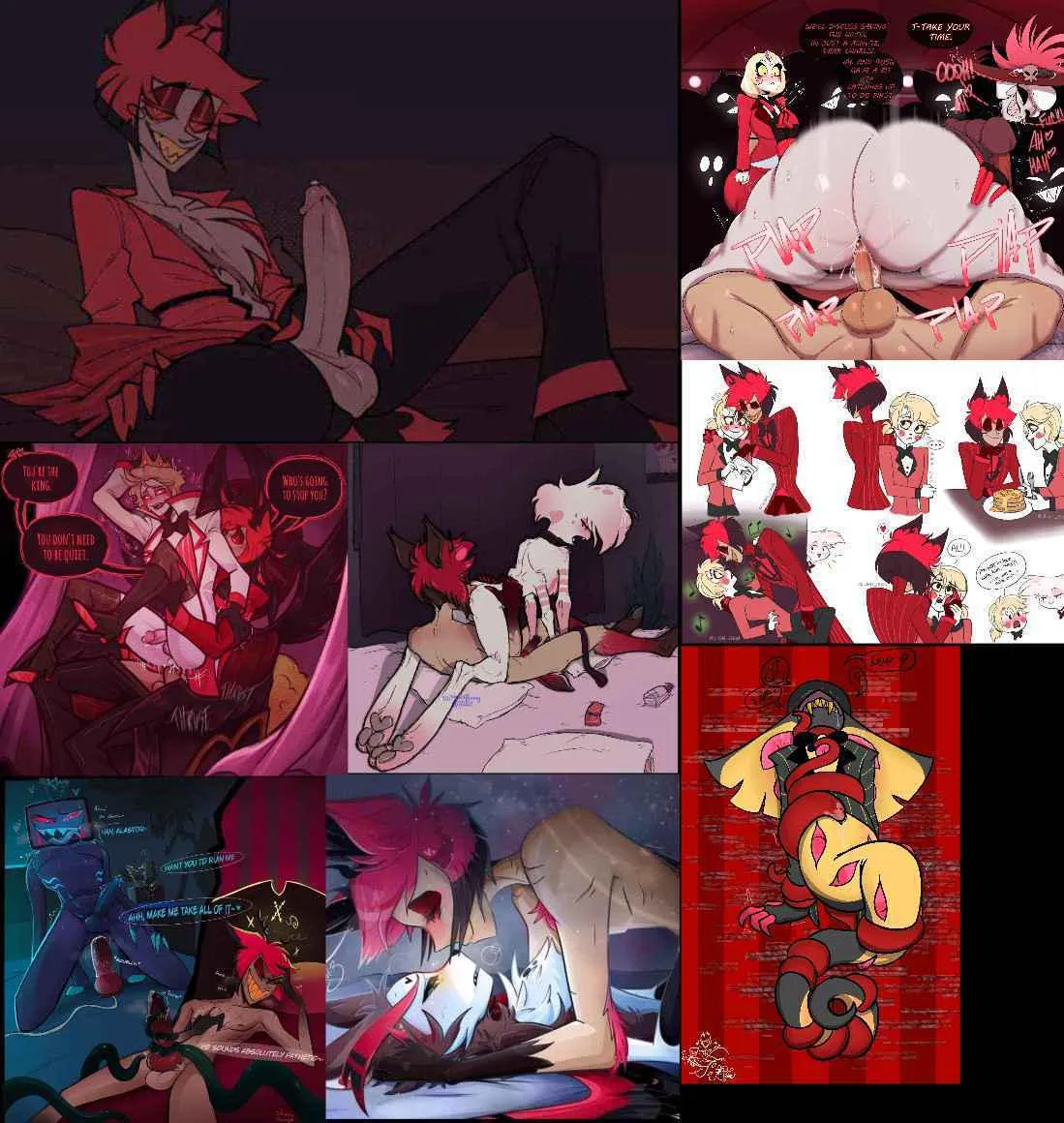 [M4M/Fb/Cb] {Top4Bottom/PowerBottom} (Discord preferred) I'm looking to play as a top/dom Alastor in a gay Hazbin Hotel erp! You can be any male character, Lucifer, Angel Dust, Vox, Husk, r63 Rosie, r63 Charlie, Sir Pentious, etc. I have plots for us. D