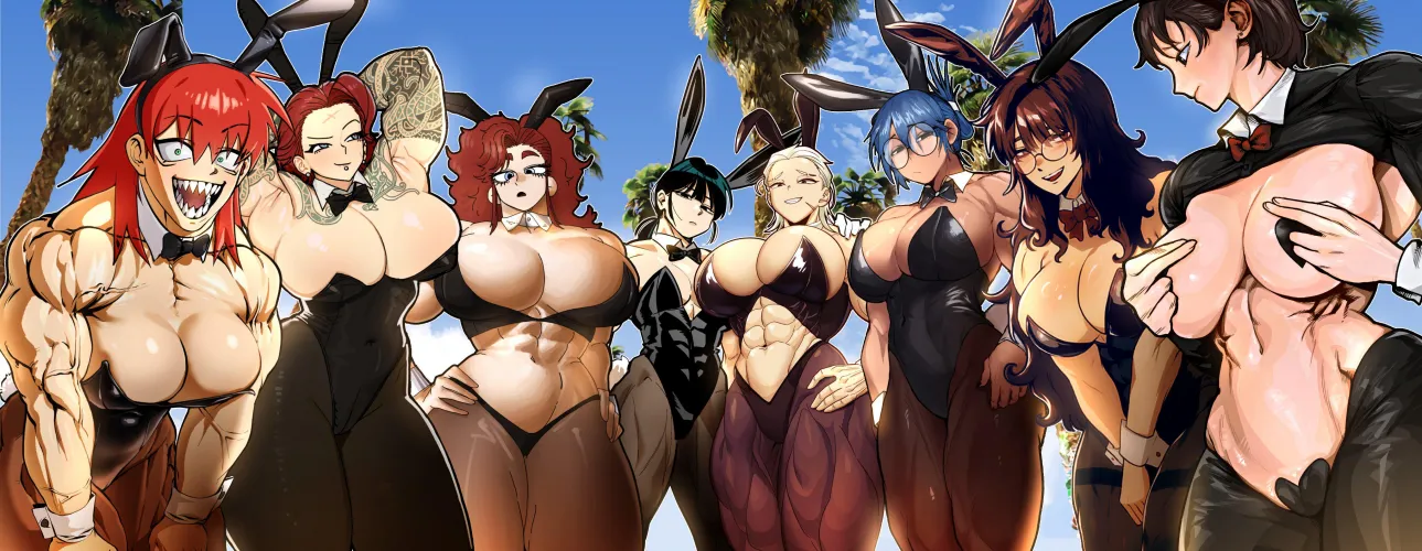 Musclegirls Collab (Sparkeyjinjin & other artists) [Original]