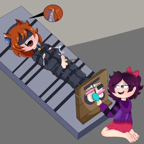 My OC being utterly destroyed in mummification.