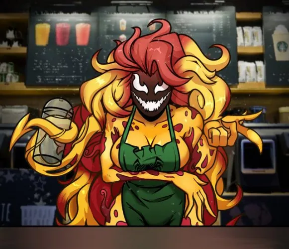 Scream works at Starbucks by me