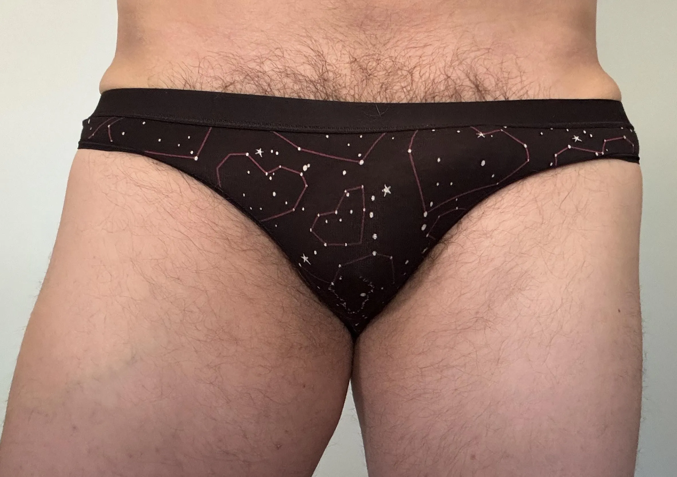 Showing off the GF’s thong