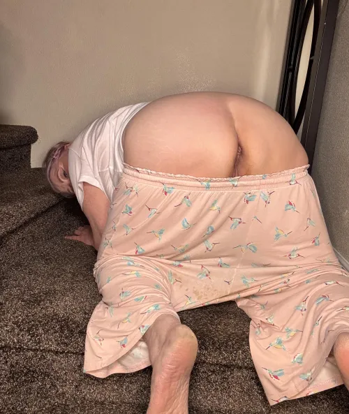 Would you bend me over like this and do what to me?