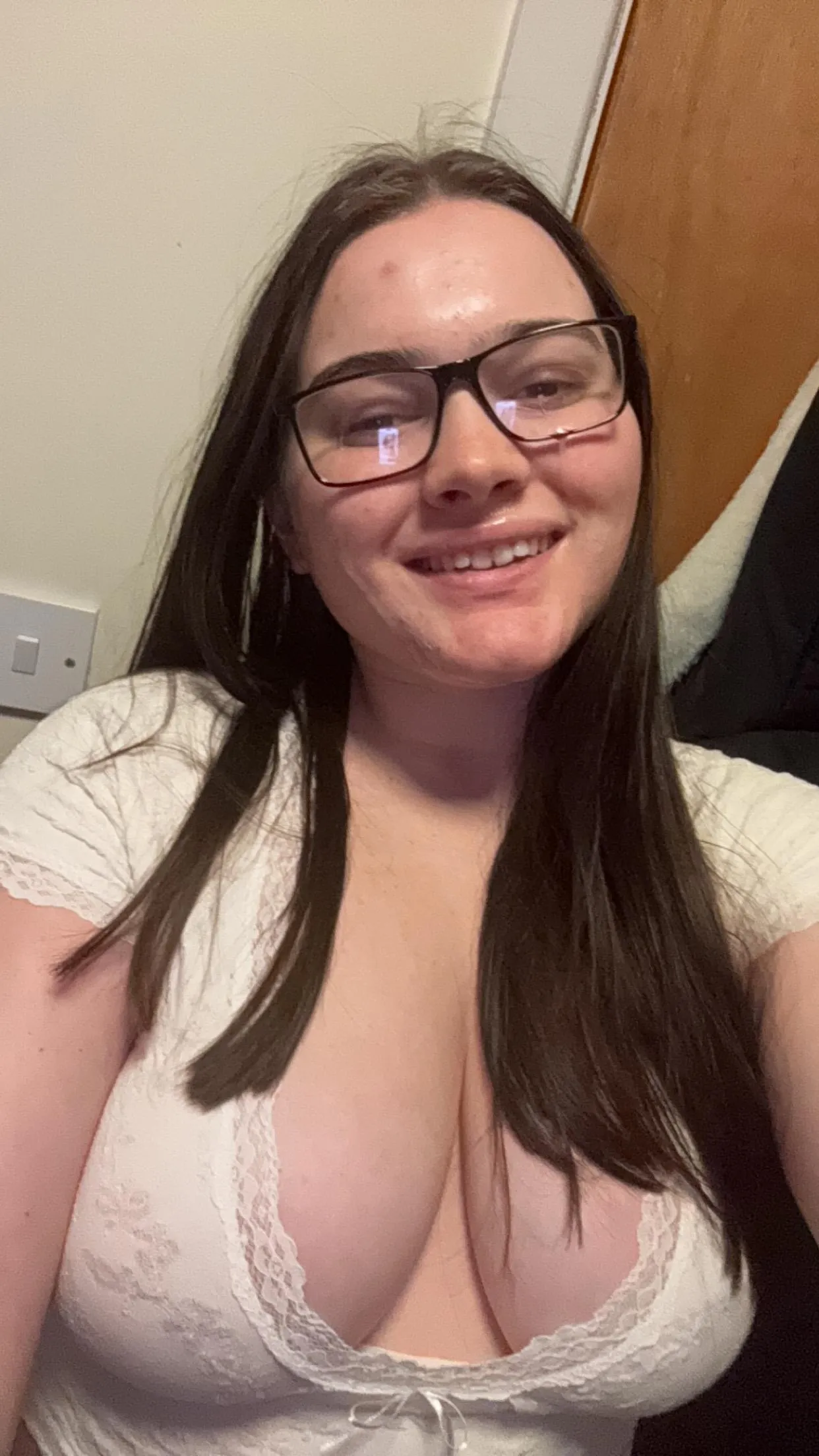 You made a white mess