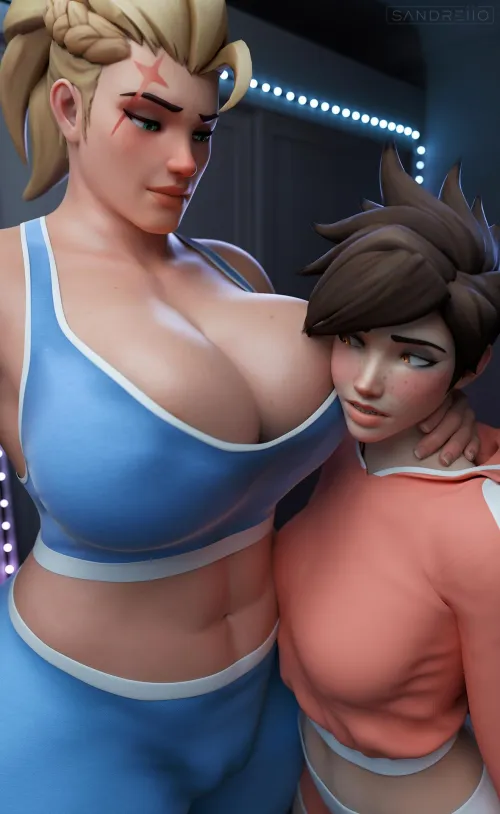 Zarya's Making Tracer Nervous