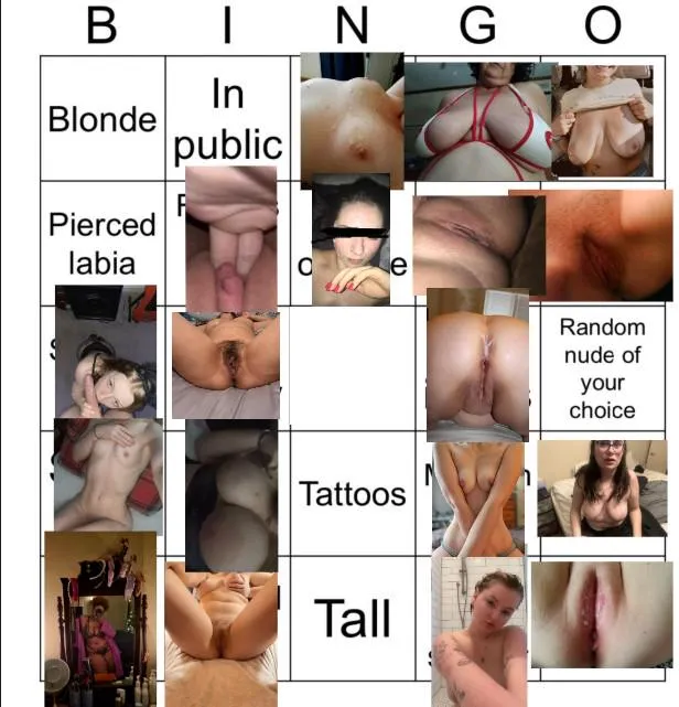 25M I need your help with my bingo card!