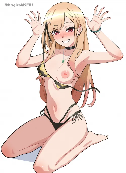 A cute wardrobe malfunction