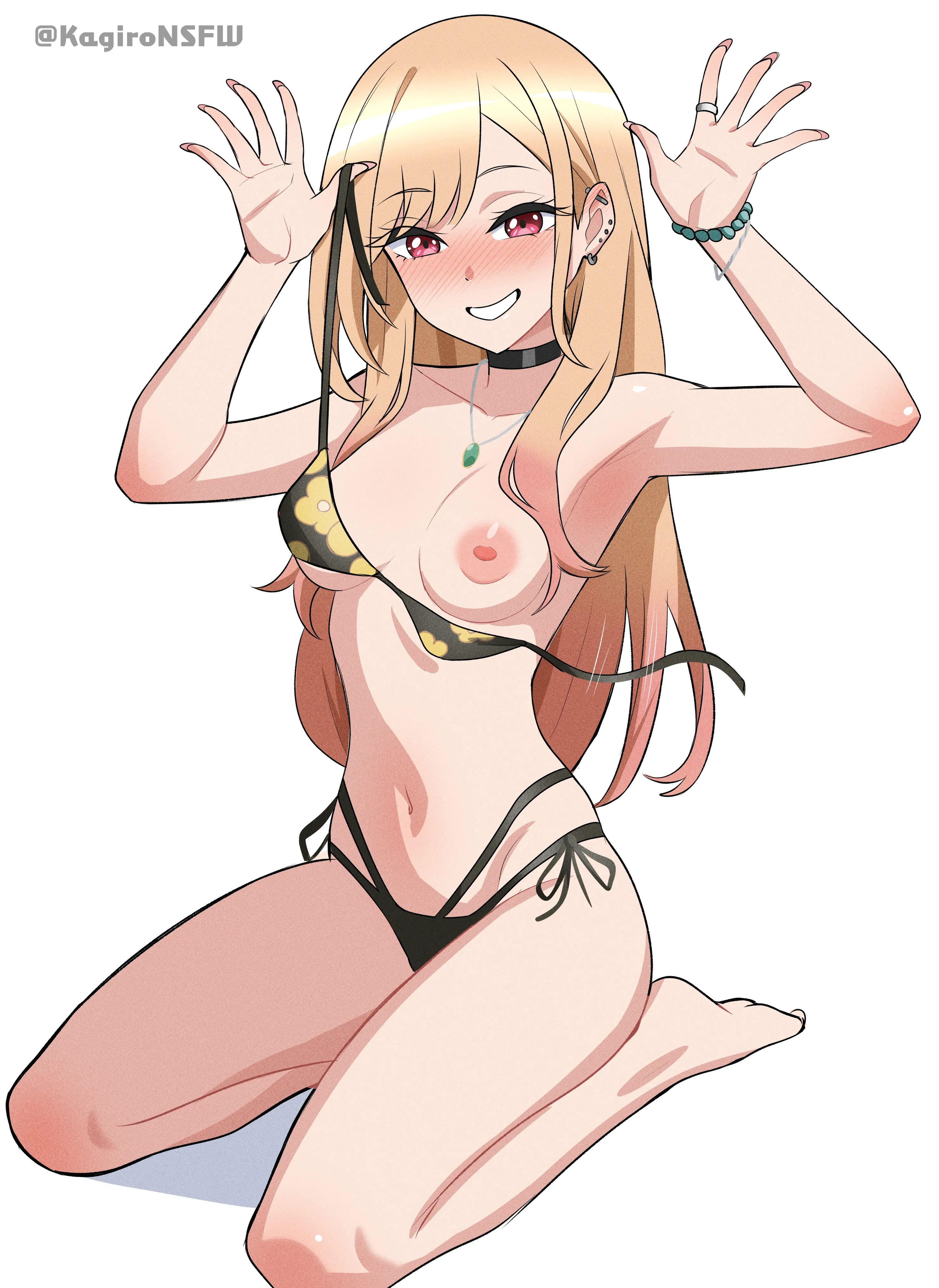 A cute wardrobe malfunction