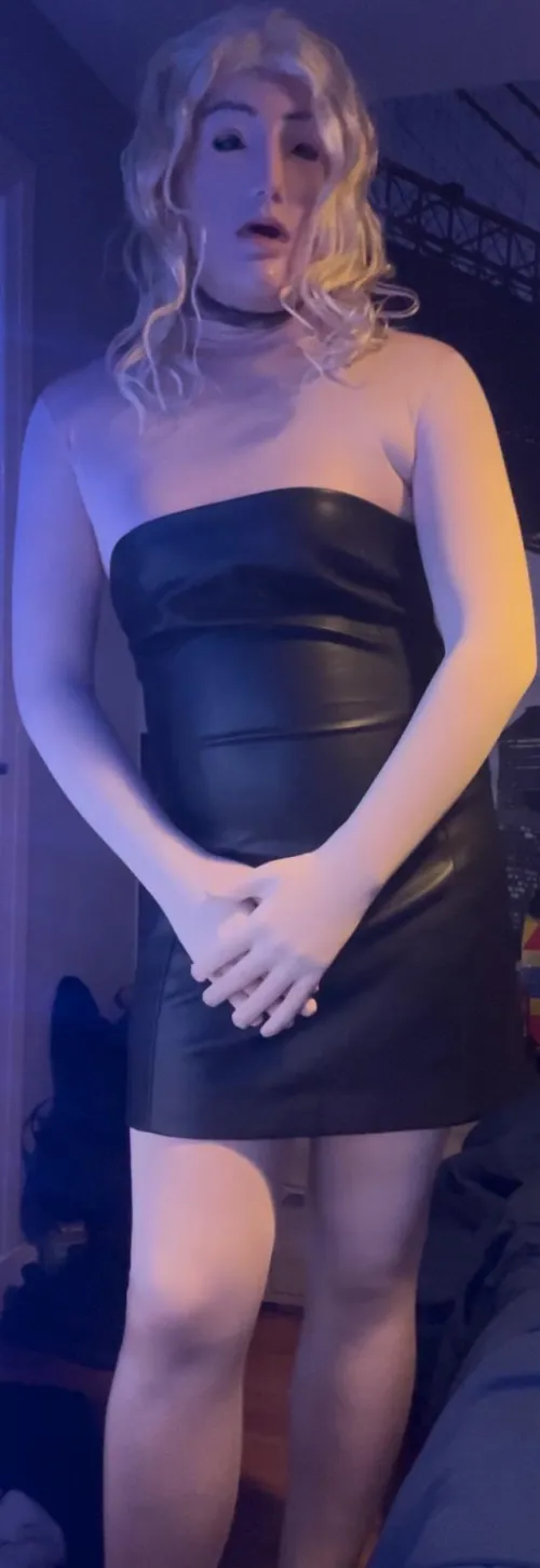 Dressed cute for my master