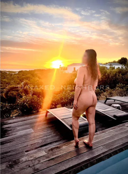 Gorgeous sunset required a photo shoot