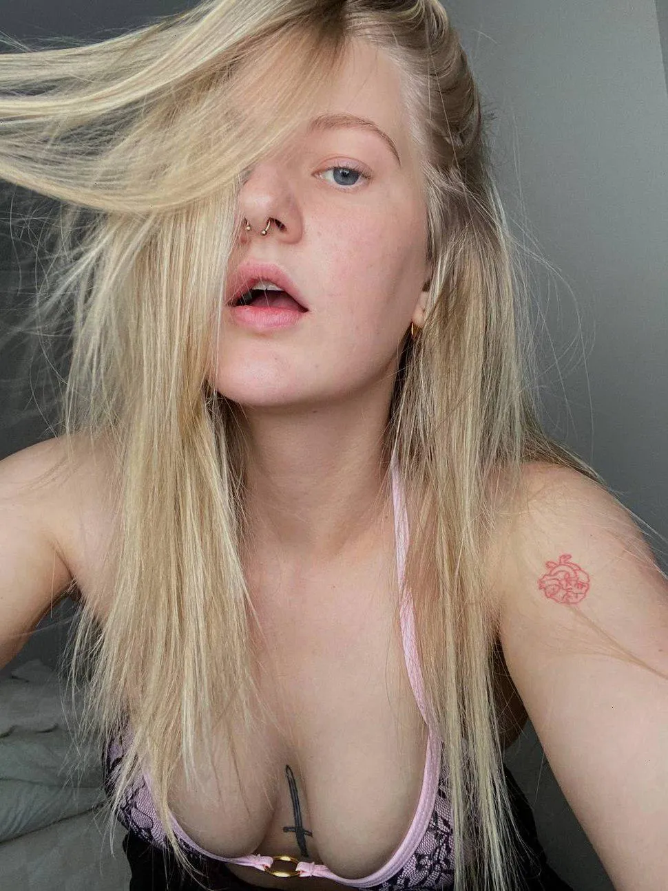 just a little peeking