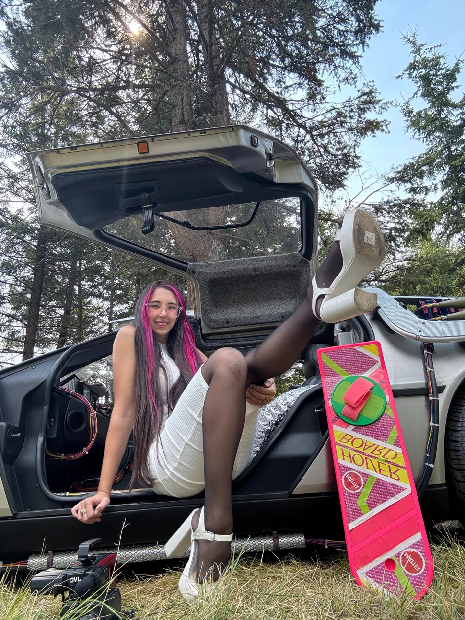 Legs so dangerous, even Doc Brown would panic.