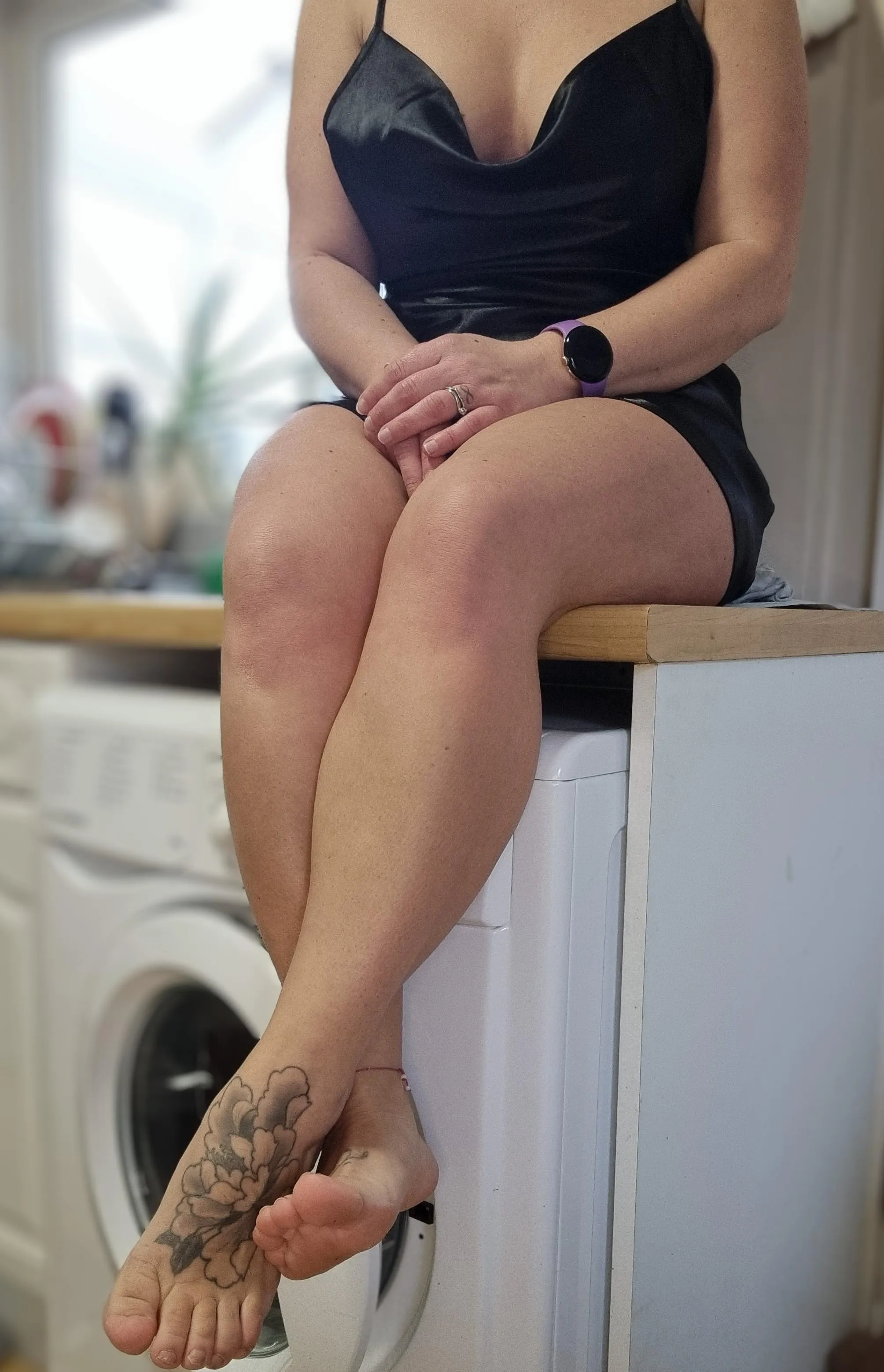 Occasionally, I put on something sexy to do the house work.