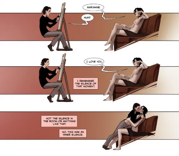 One of my favorite panels from the happy times of Anne and Laura.