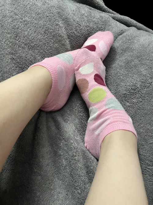Stop trying to resist my cute socks. You look fucking stupid.